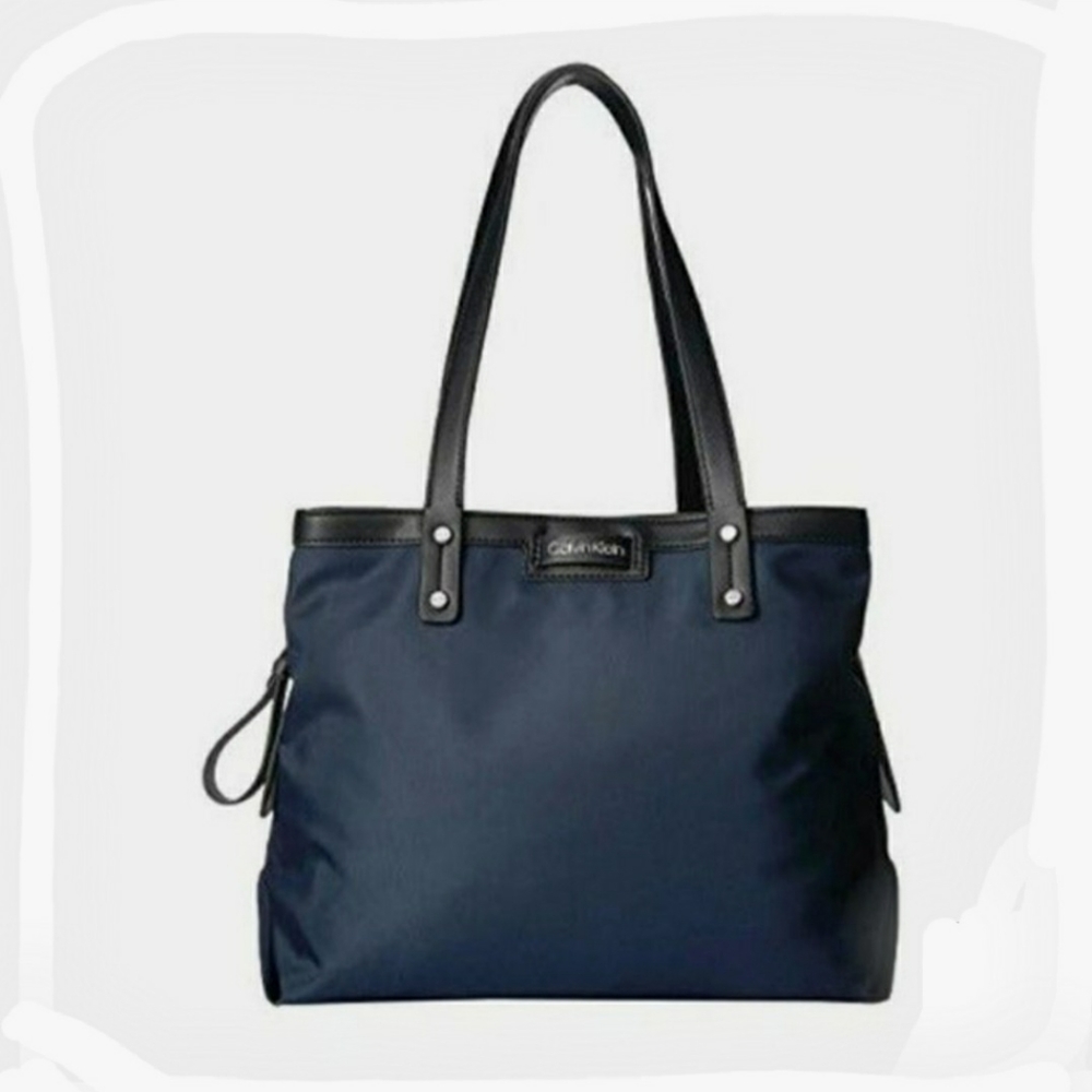 Calvin Klein Lane Nylon Triple Compartment Tote